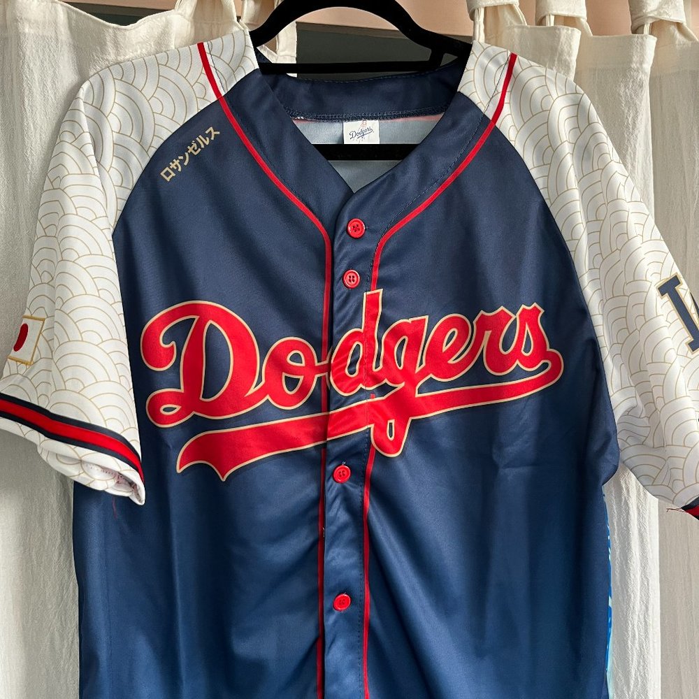 Los Angeles Dodgers Japanese Heritage Night Jersey 7/8/2023 XL - Never been worn